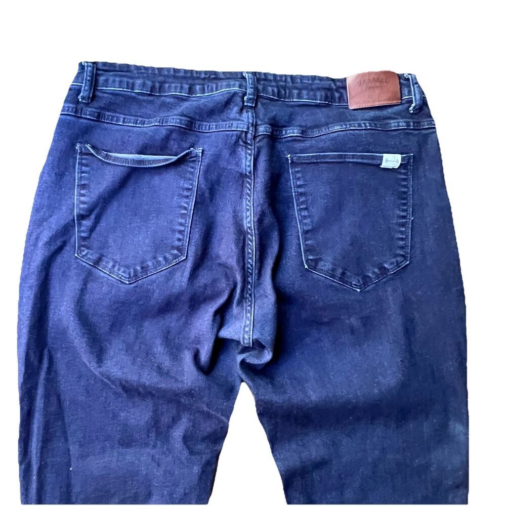 Barbell Apparel D002 Dark Wash Athletic Fit Straight Stretch Jeans Men's 38x32 - Picture 9 of 13